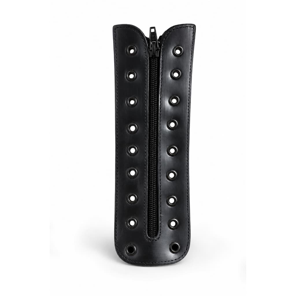 Zíper Para Coturno Militar Em Couro Zipeira Lateral Bota Tática 9 Furos Par