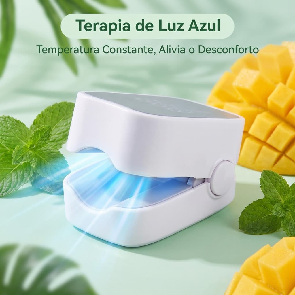 Aparelho de Luz Infravermelha Laser para Tratar Onicomicose e Fungos das Unhas