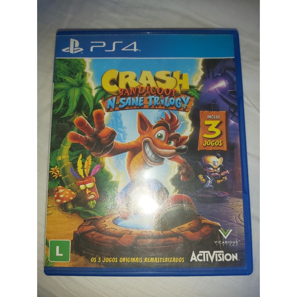 Crash Bandicoot N. Sane Trilogy - Jogo de PS4