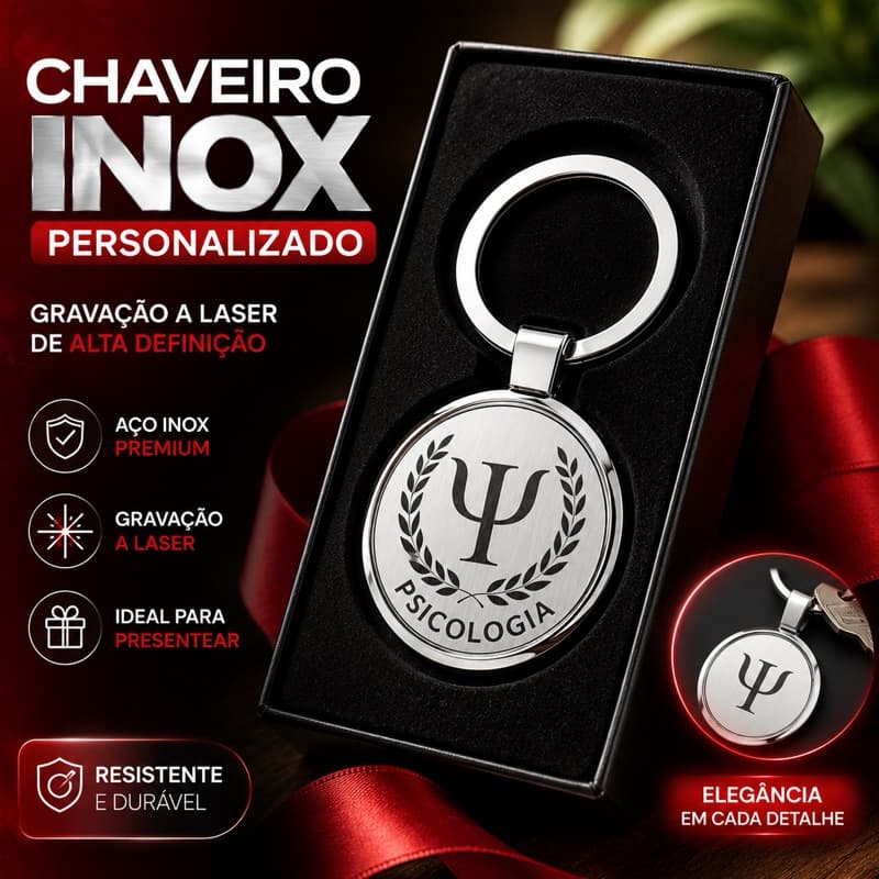 Chaveiros de metal personalizados com nome, logotipos e profissões, presenta para clientes brinndes corporativos