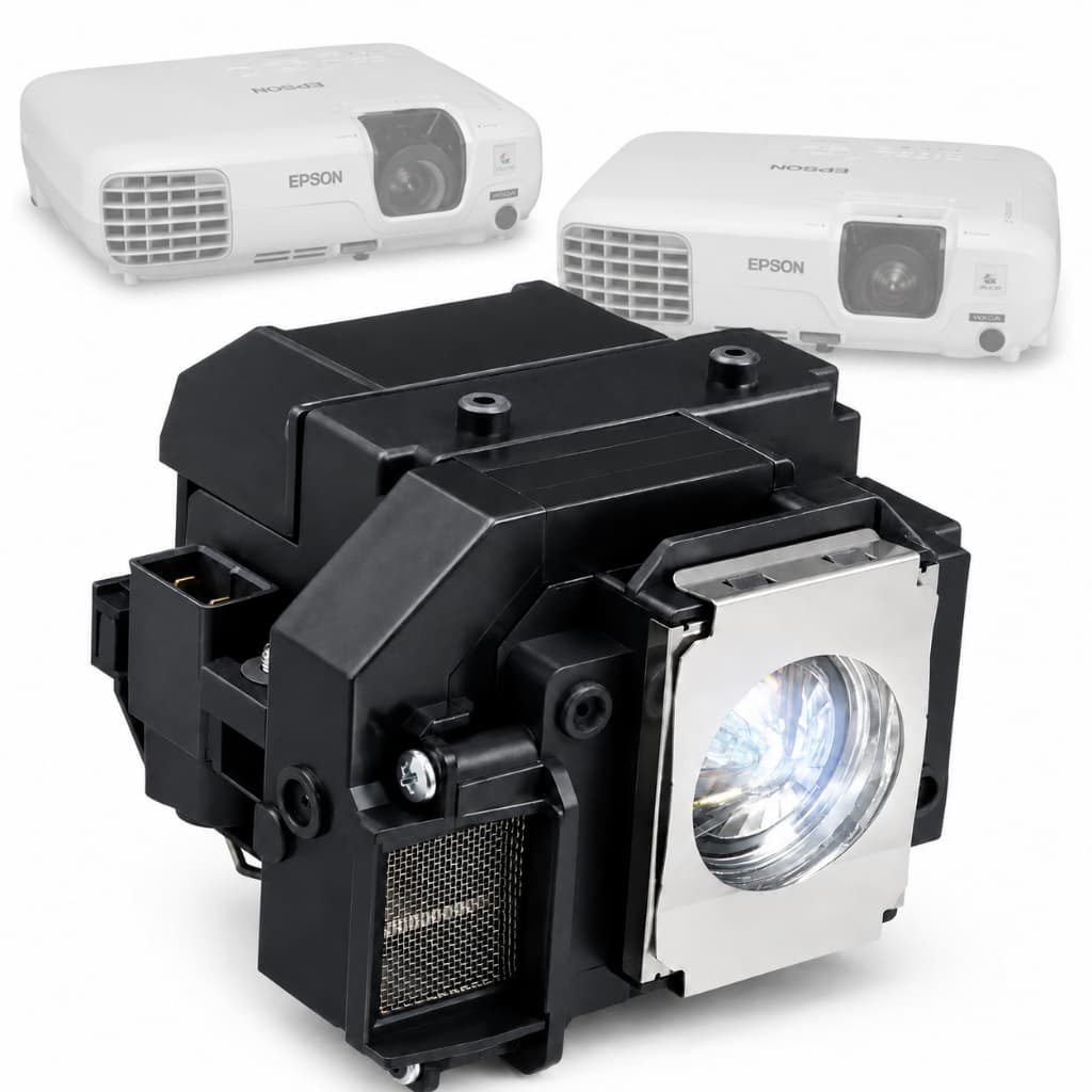 Lampada ELPLP54 / V13h010l54 - UHE 200w - Para projetor Epson, modelos EB-S10 EB-S7 EB-S72 e outros
