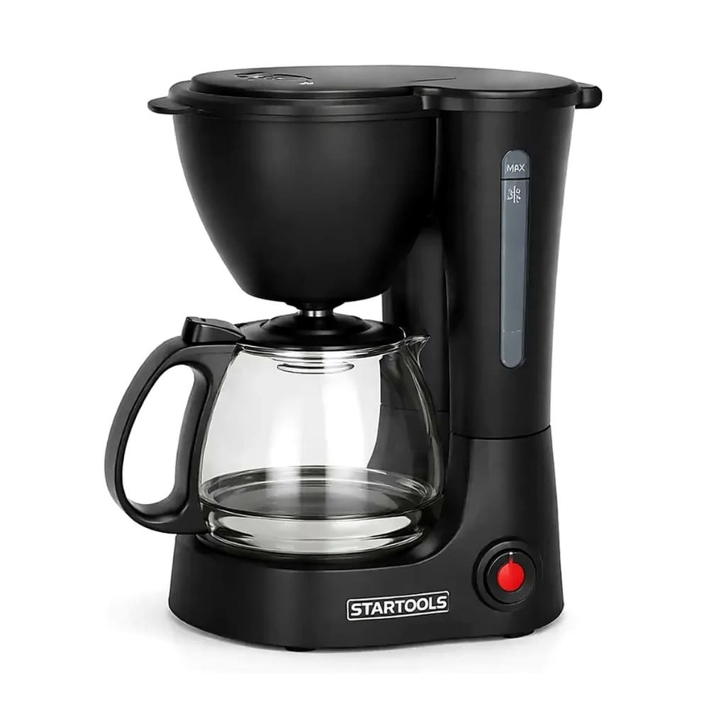 Cafeteira Elétrica Startools 15 Xícaras Jarra de Vidro Filtro Removível Preparo Rápido Automático Uso Diário 127V