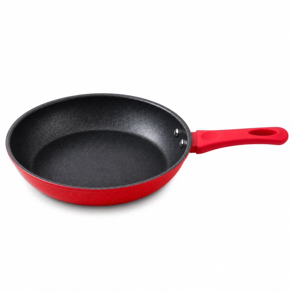 Frigideira Antiaderente Revestimento Nanocerâmico Azul Vermelho
