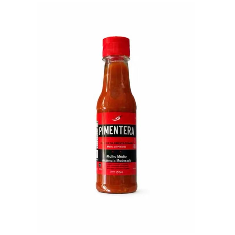 Molho Pimenta Caseiro Pimentera Ardência Média 150ml Delicioso