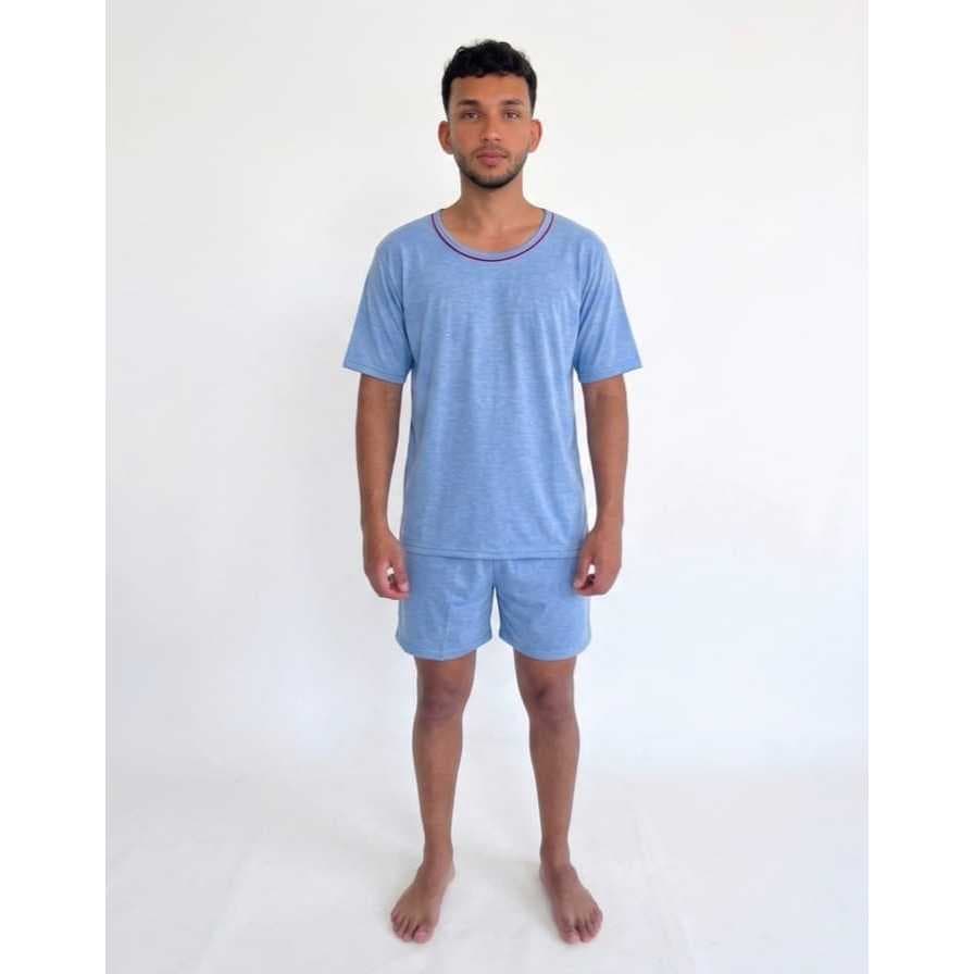 PIJAMA MASCULINO\ADULTO\CONFORTO\ LISO LISO