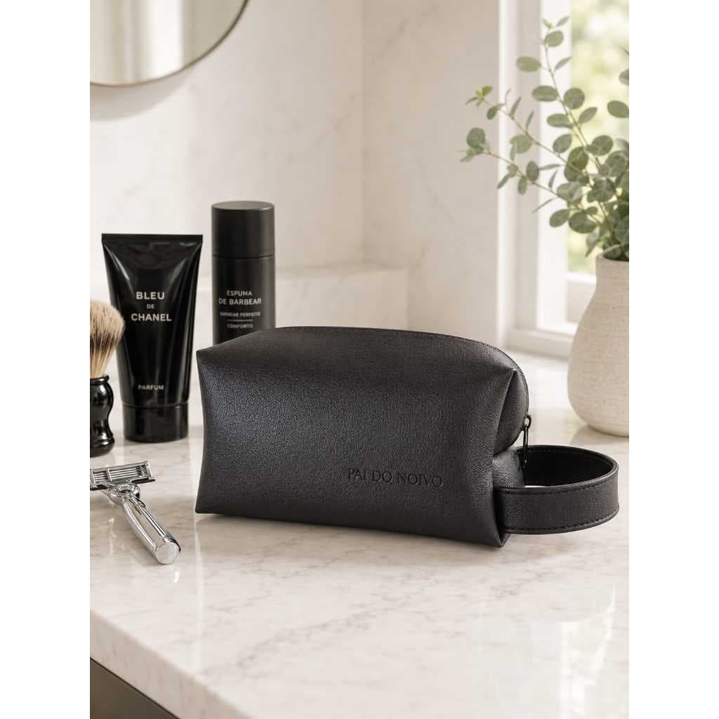 Bolsa Nécessaire Kit Personalizada Com Nome Para Padrinho Madrinha Casamento Batizado Festa