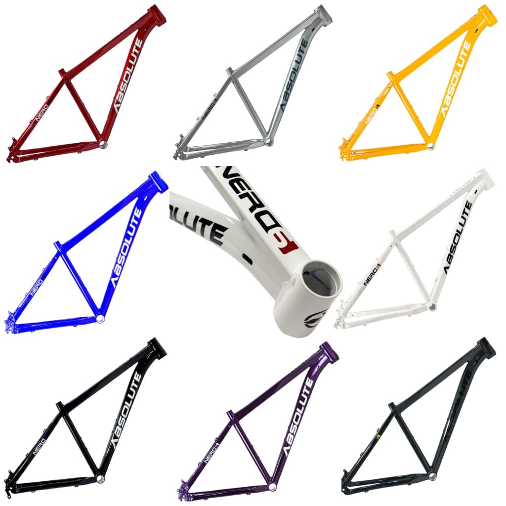 Quadro MTB 29 Absolute Nero 6 Alumínio 6061 com Passagem Interna Freio a Disco 5