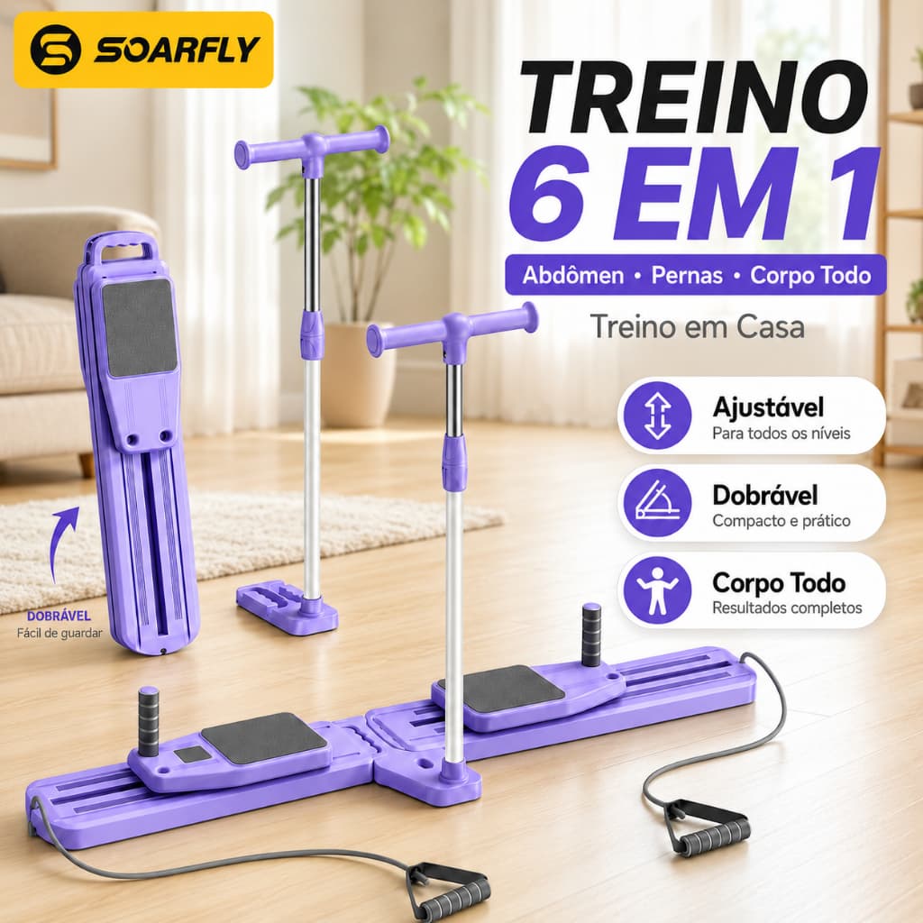 SOARFLY Pilates Multifuncional Ski Machine Muscle Training Disposition