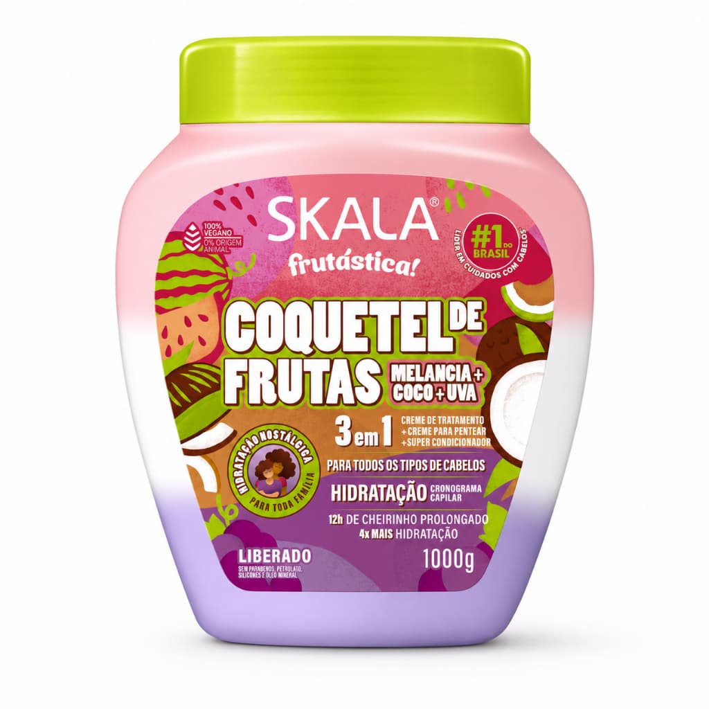 Creme Tratamento Skala 1Kg Coquetel de Frutas