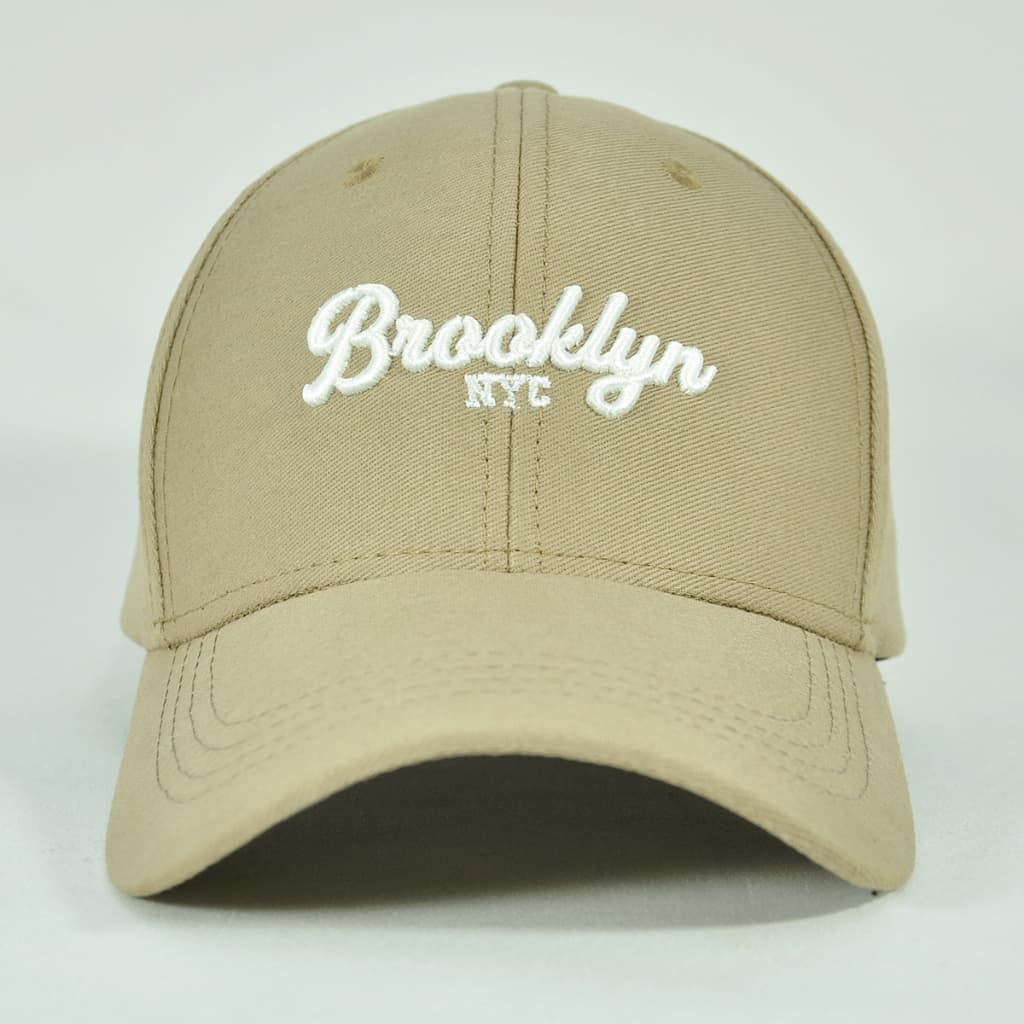 Boné Brooklyn NYC Aba Curva Bordado Estilo Urbano Streetwear Casual Nova York Clássico Adulto