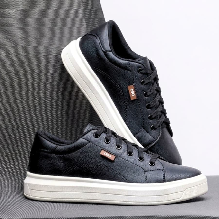 Tênis Masculino na Moda Sapatenis Social Masculino Casual Estiloso Elegante Confortável Duradouro
