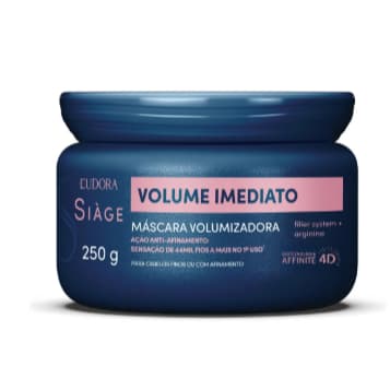 Eudora Siàge Volume Imediato Máscara Capilar 250g