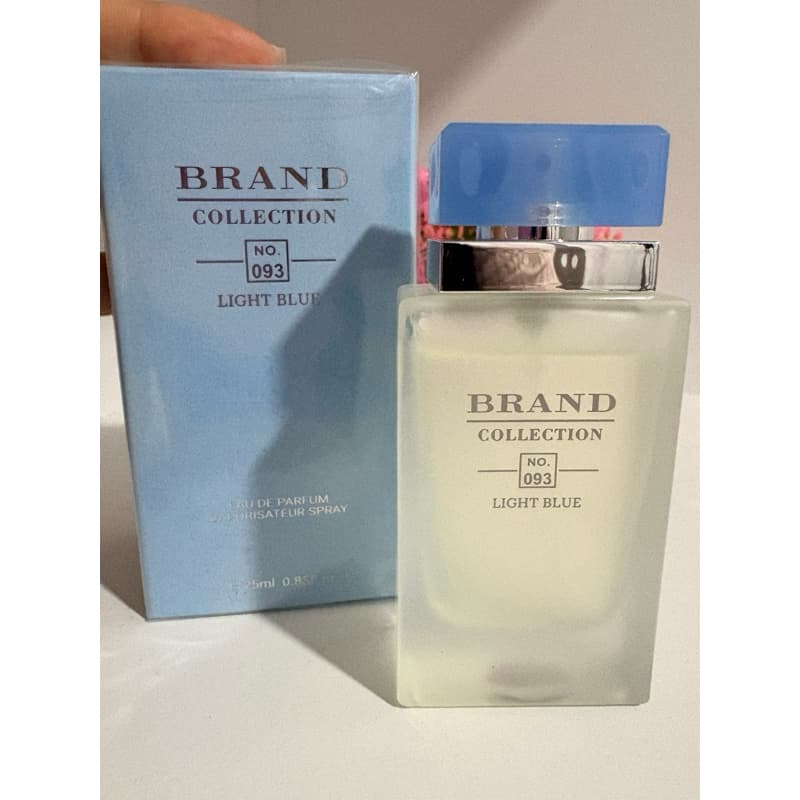 Perfume Feminino Brand Collection Nº 093 Light Blue 25ml Eau de Parfum