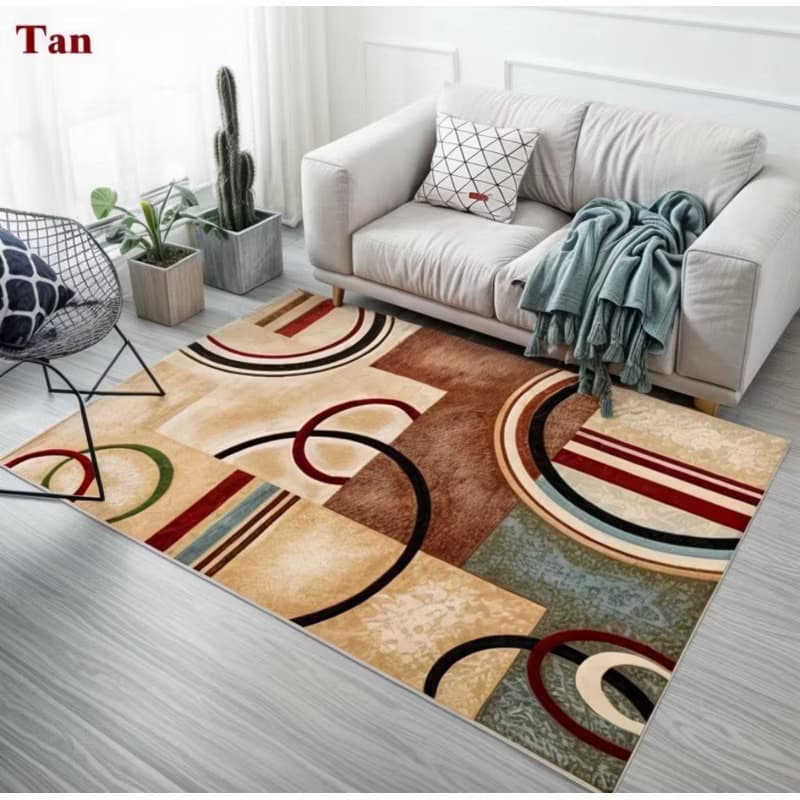 Tapete sala 200x240 Belga Estampado Fácil de Limpar Promoção