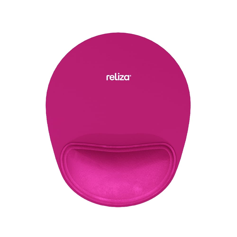 Mousepad Ergonômico Comfort Magenta Reliza