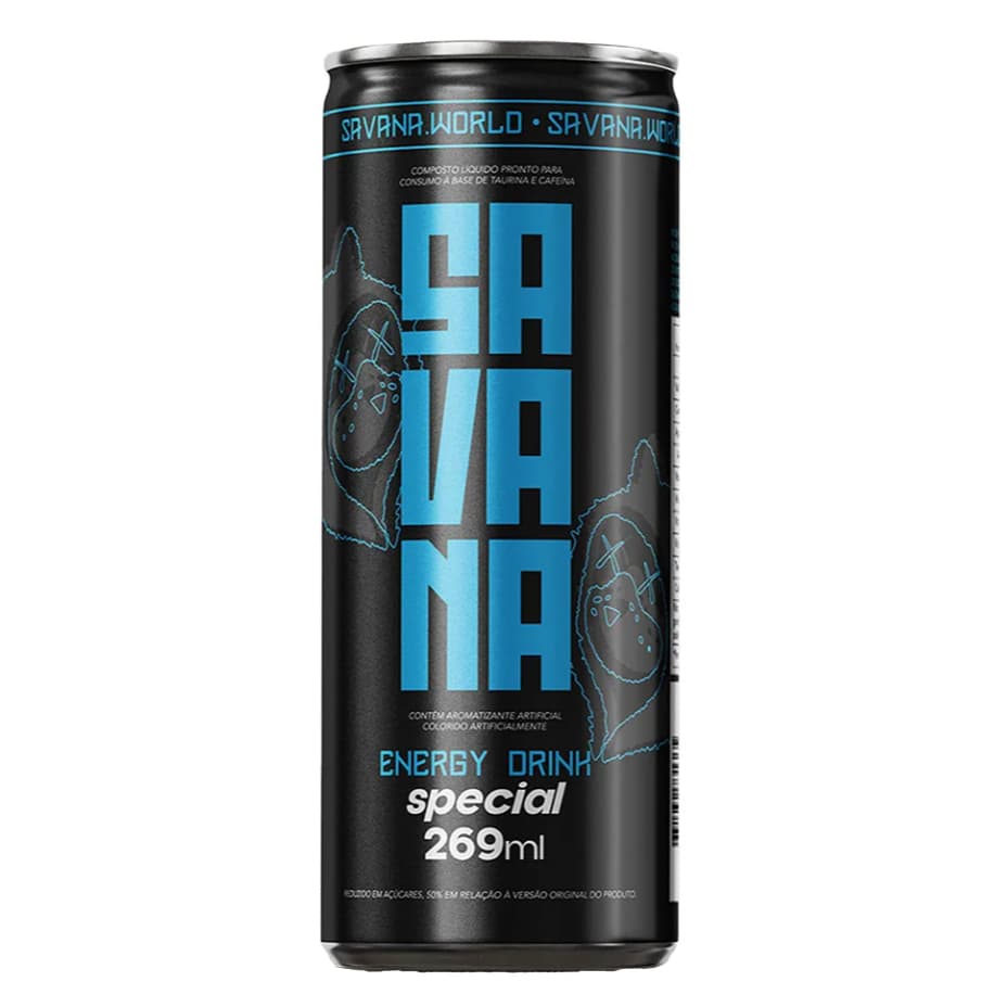 ENERGÉTICO SAVANA - SABOR SPECIAL - COM AÇÚCAR