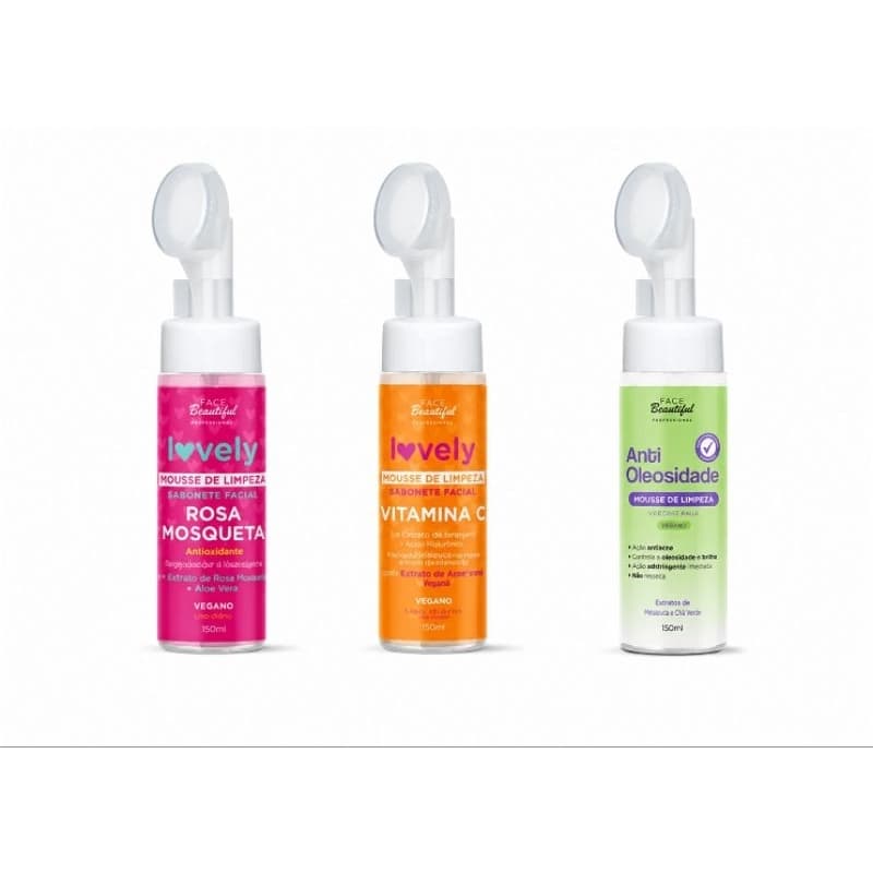 Mousse Facial 150ml com Limpeza Profunda e Hidratação