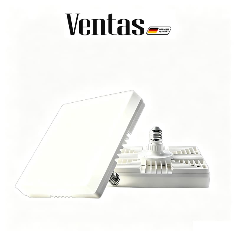 Ventas Plafon/LED/Quadrado Alta Potência Bivolt/E27 Super Branca Ultra Brilhante 6500K Econômica