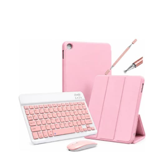 Capa P/ Tablet Samsung A11/ A9 8,7 + Teclado+ Mouse+ Caneta