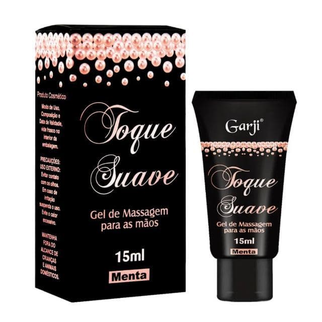 Toque Suave Gel de Massagem 15ml Menta