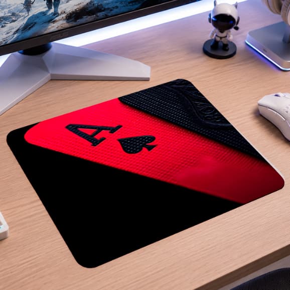 Mousepad Gamer Pequeno 30x20 Mouse Pad Alta Precisão Ideal para Setup Gamer Moderno