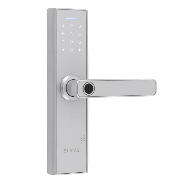 Fechadura Digital Embutir Esf-de2000b Prata Elsys