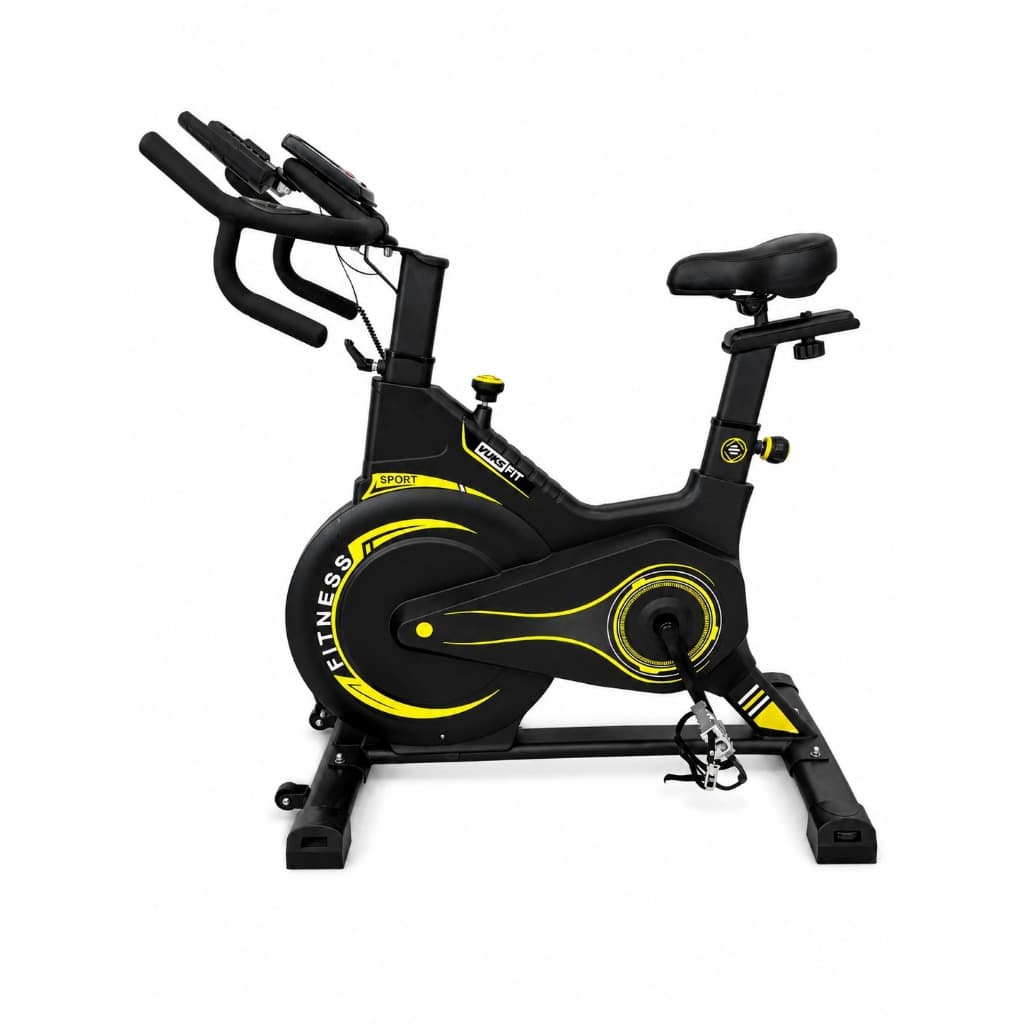 Bicicleta Ergométrica Spinning  Magnética  Profissional Vuks Fit Roda de Inércia 13 kg