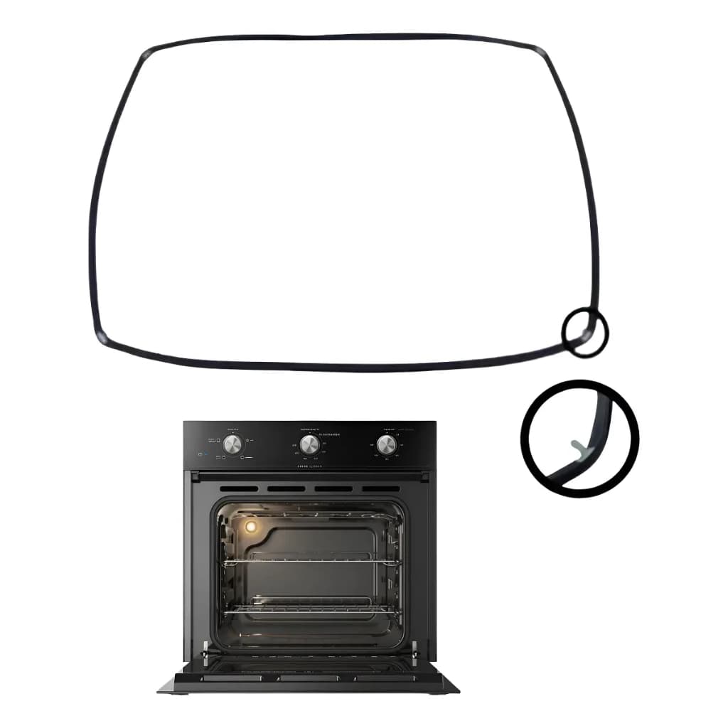 Vedação Para Forno Elétrico Electrolux Oe60m 42x33cm | Borracha Gaxeta Guarnição Térmica