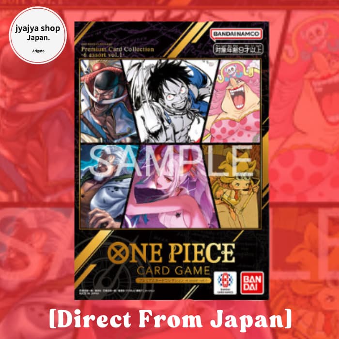 [JPN] ONE PIECE Card Game Premium Card Collection 6 assort vol.1- (BCGFest 25-26) Conjunto Promo