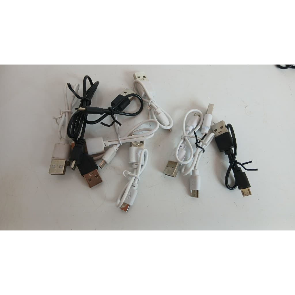 2 cabo micro usb tamanho e cor variado