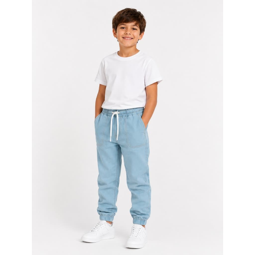 Jogger Infantil Swag Cordão de regulagem Na Cintura E Punho Ajustável Na Perna