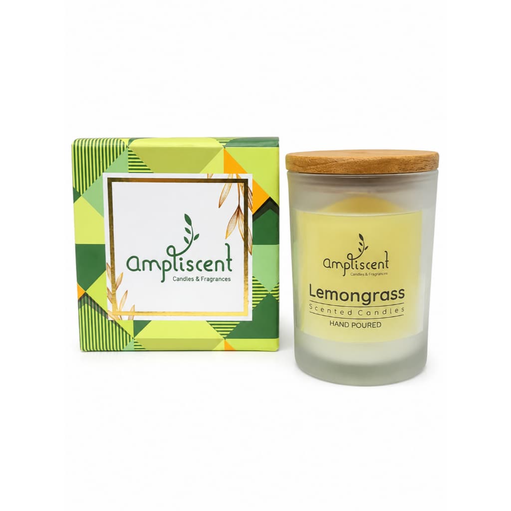 Vela Aromática Ampliscent Lemongrass – Frescor e Bem-Estar para o seu Ambiente