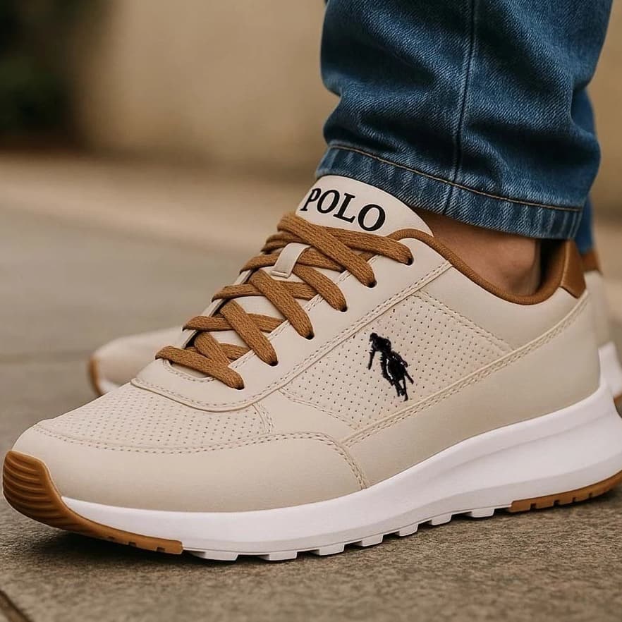 Tênis Masculino Casual Social Esportivo Sapatenis Polo Elite Jogger Dia a Dia Lançamento Promoção