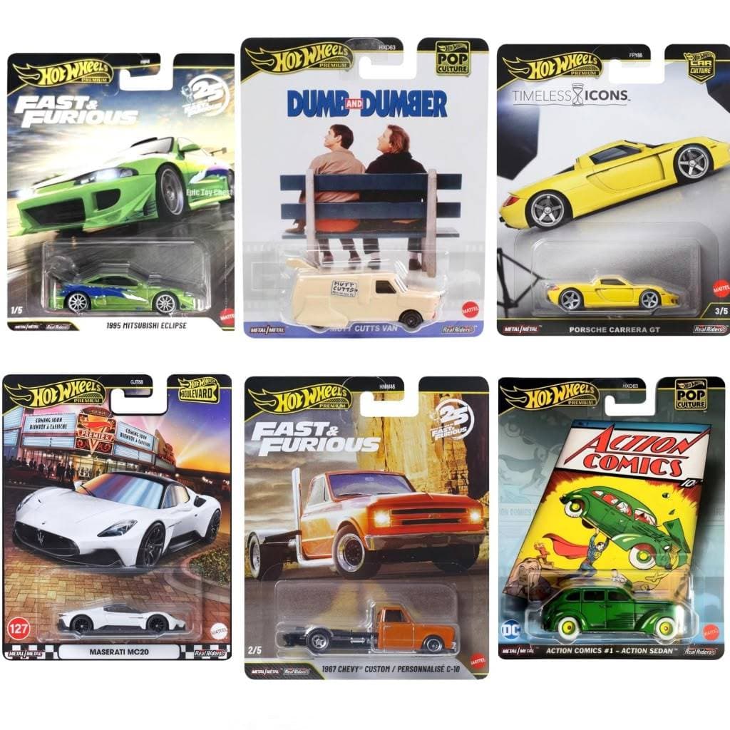 Hot Wheels Premium – Variações Exclusivas