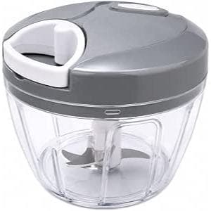 Triturador Manual de Alimentos 500ml – Prático, Rápido e Fácil de Usar