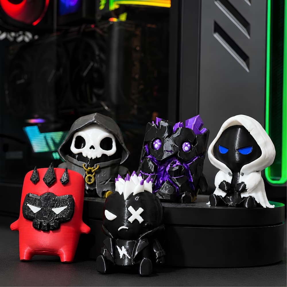 Boneco Elemental Fortnite Miniatura Colecionável Decoração Gamer