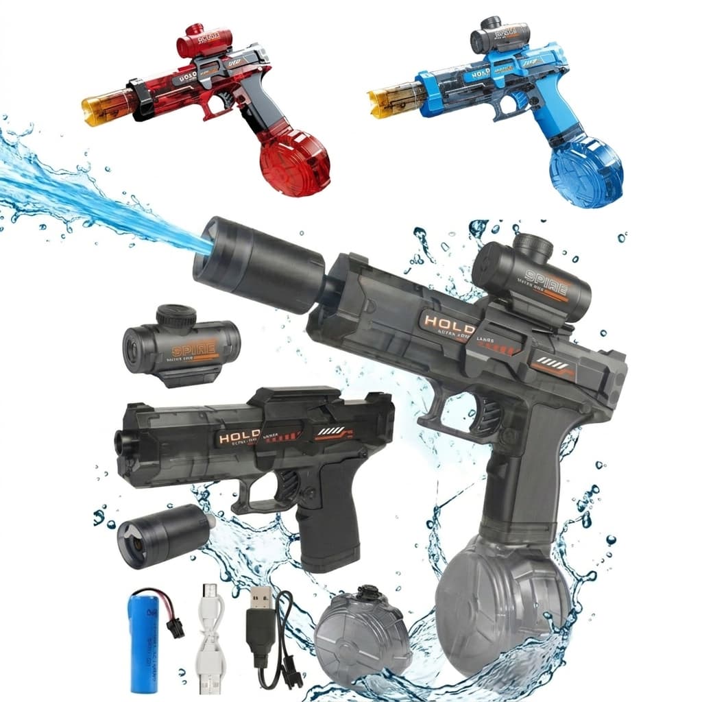 Brinquedo Infantil Elétrico de Água com Luz LED Diversão para Praia e Piscina