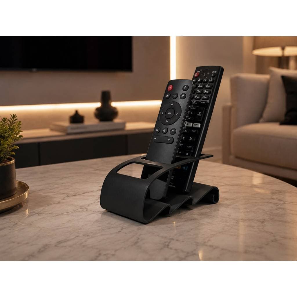Suporte Organizador para Controles Remotos | Porta Controle de Mesa | Impressão 3D Premium