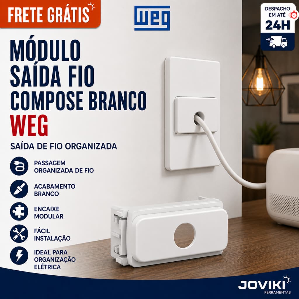 Módulo Saída Fio Branco - Weg
