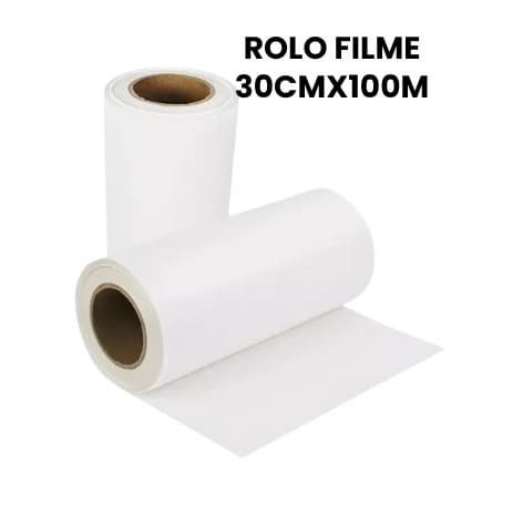 Filme DTF Rolo 30cm x 100m Transfer para Impressão Direta | Alta Definição e Aderência
