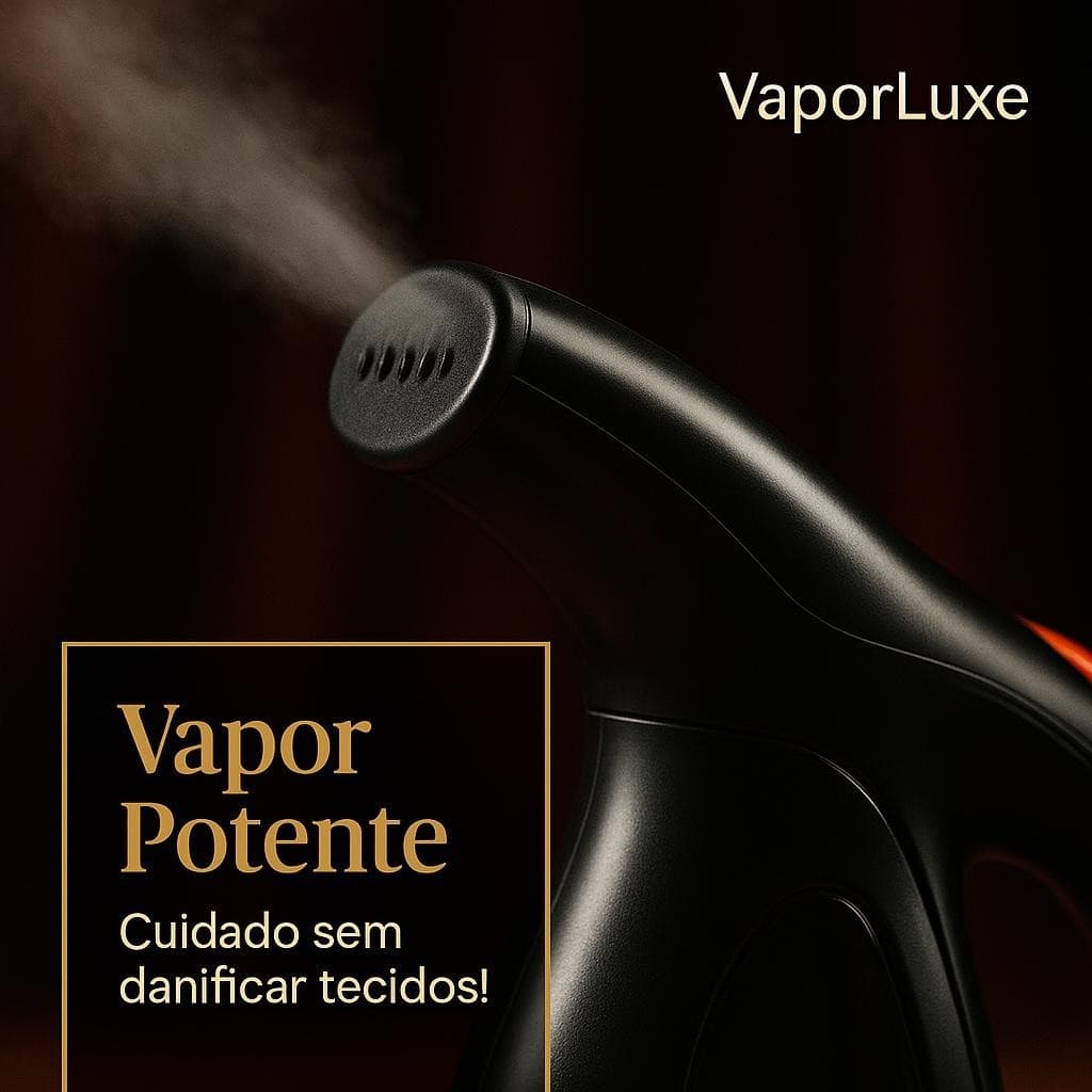 Passadeira a Vapor Portátil 127V Vaporizador de Roupas Removedor de Amassados 60W