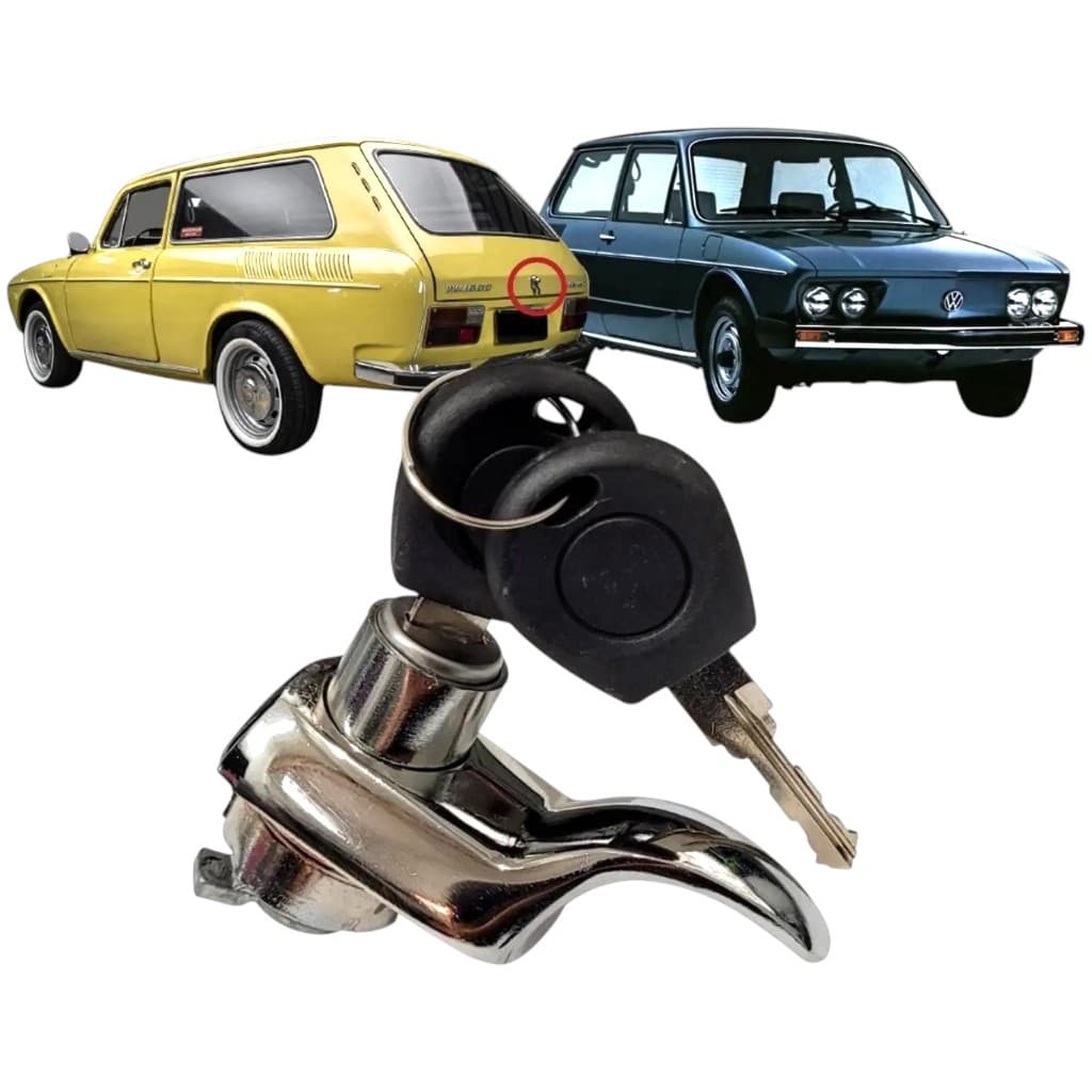 Maçaneta Externa Tampa Motor C/Chave Comada Brasilia 73/81 / TL 70/76 / Variant G1 69/76 / Variant G2 77/81