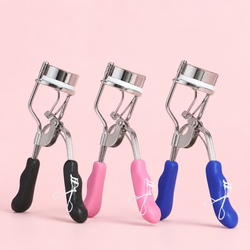 Curvex Profissional Feminino para Maquiagem com Curvatura Precisa e Cabo Confortável