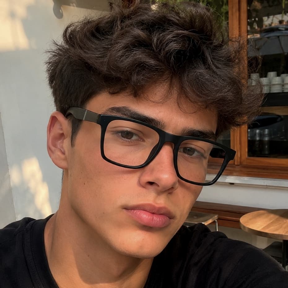 Óculos para Grau Masculino  Casual Elegante Novidade