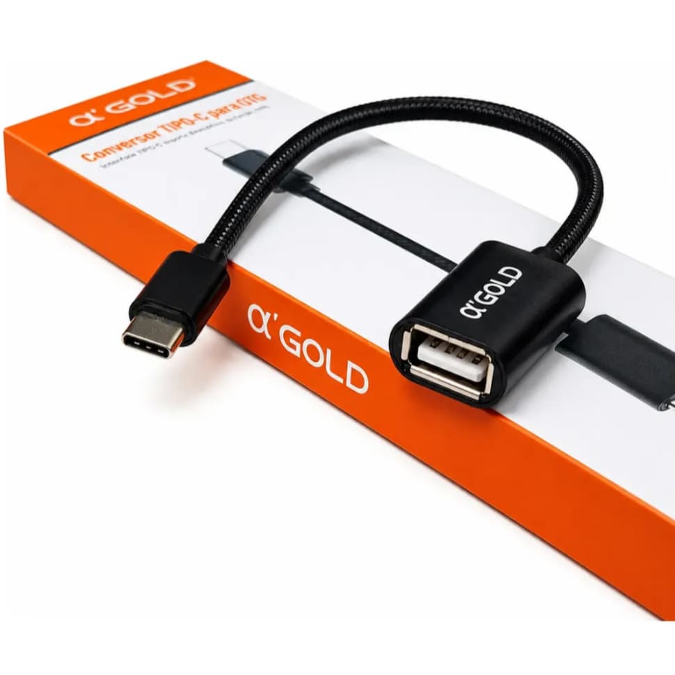 Cabo OTG Tipo C USB 3.0 Compatível Celular Modelos Xiaomi Conecta Pendrive, Teclado e Mouse Premium