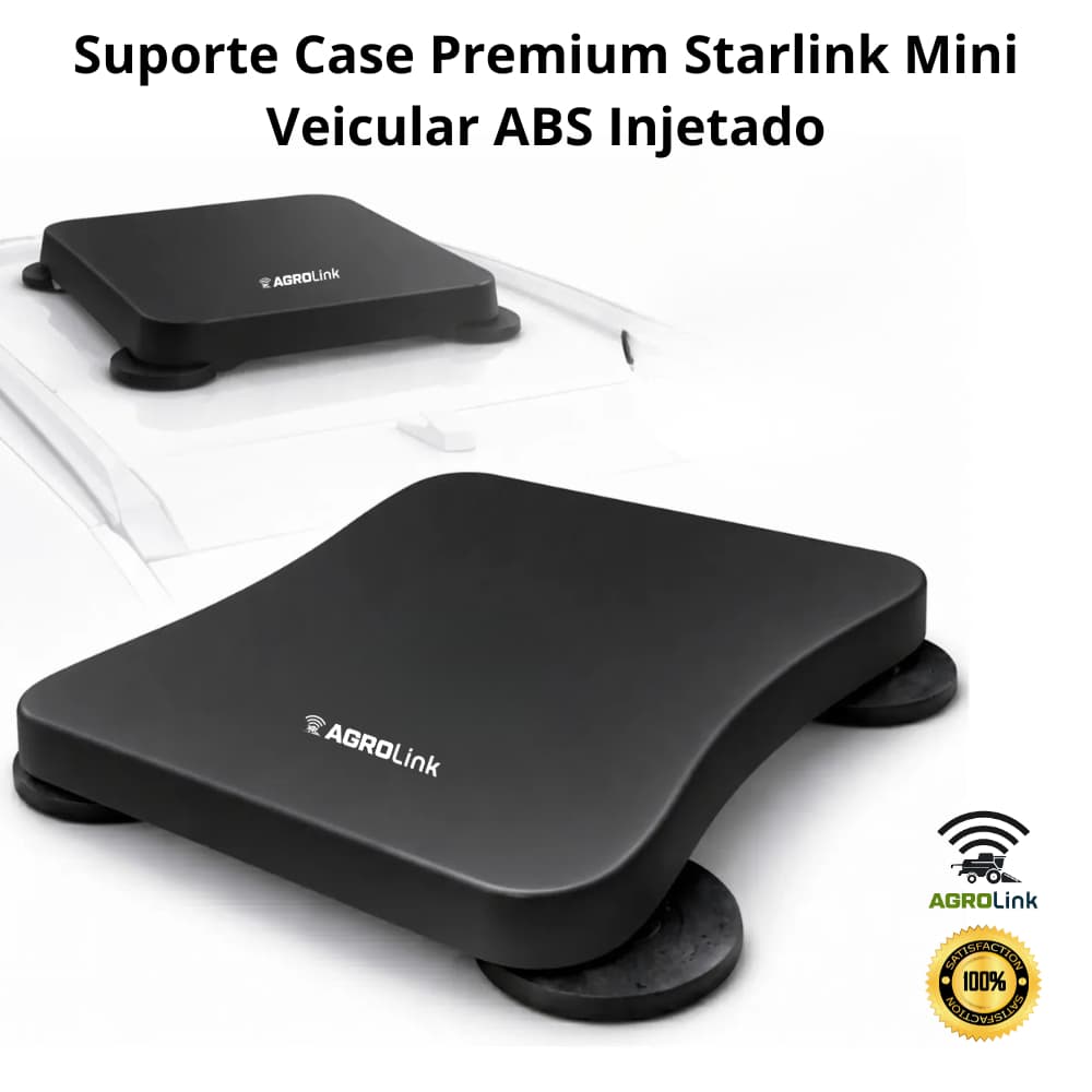 Suporte Case Premium Starlink Mini Veicular ABS Injetado