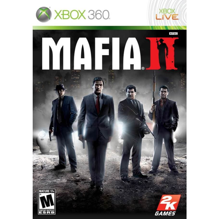 Mafia II Xbox 360 Jogo Completo - Ação Mundo Aberto Estilo GTA - Mafia 2 Para Xbox360 Desbloqueado