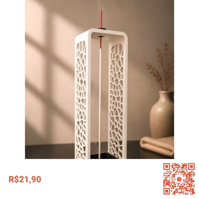 Suporte de Luxo  Para Incenso / Incensário/ Porta incenso- prático e moderno