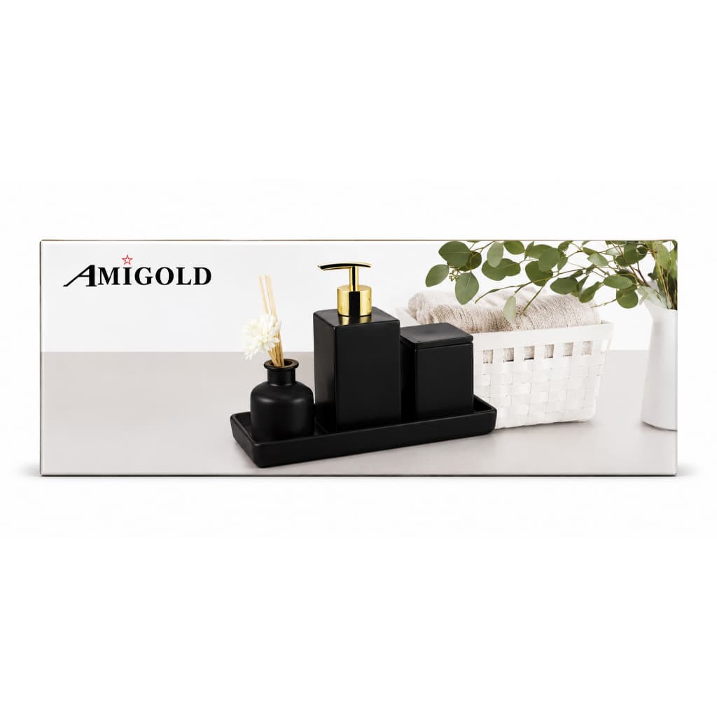 Kit para Banheiro e Lavabo 3 em 1 Amigold