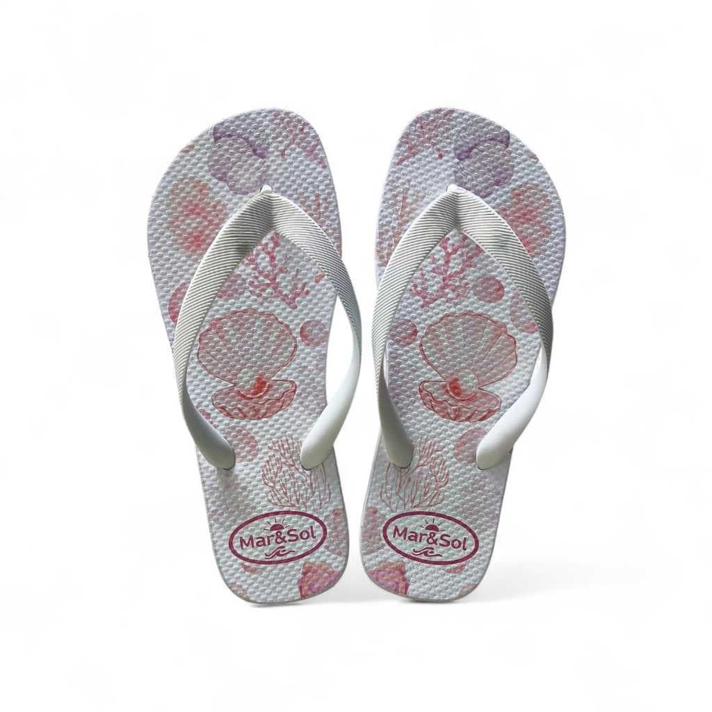 Chinelo branco barato feminino sandalia de dedo Promoção 2026